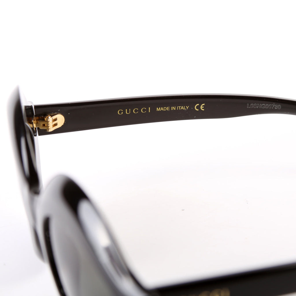 GG 0085/S Cat Eye Sunglasses Black