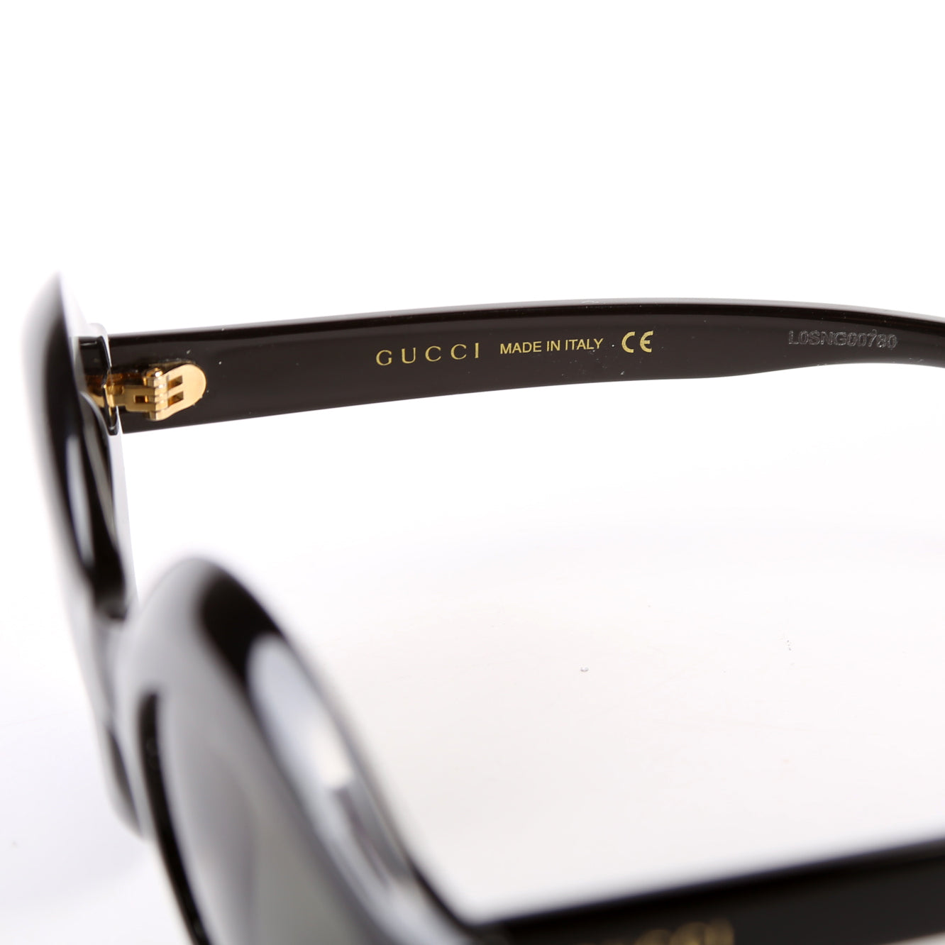 GG 0085/S Cat Eye Sunglasses Black