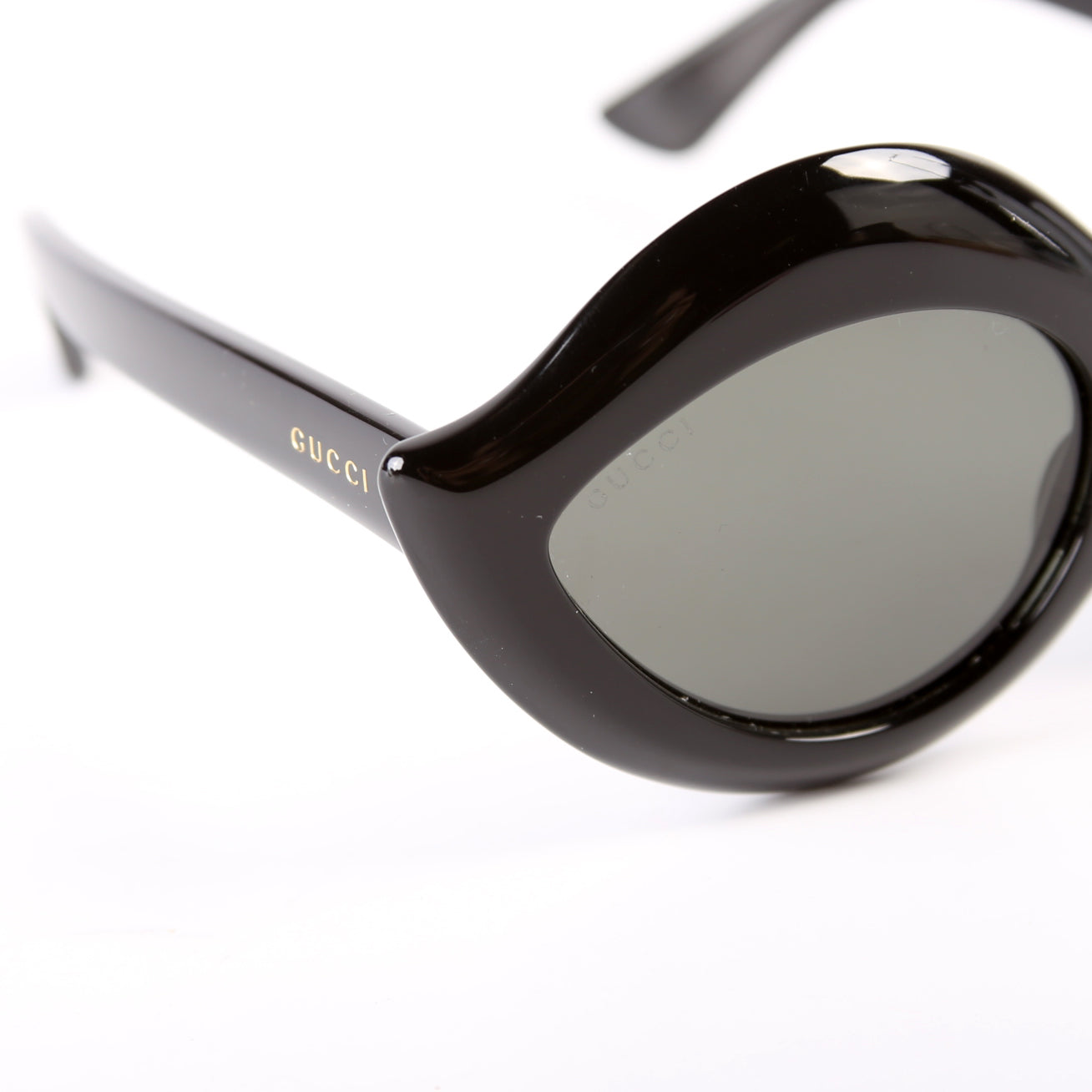 GG 0085/S Cat Eye Sunglasses Black