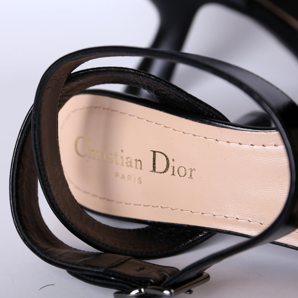 Dior Ankle Wrap Heels Size 37