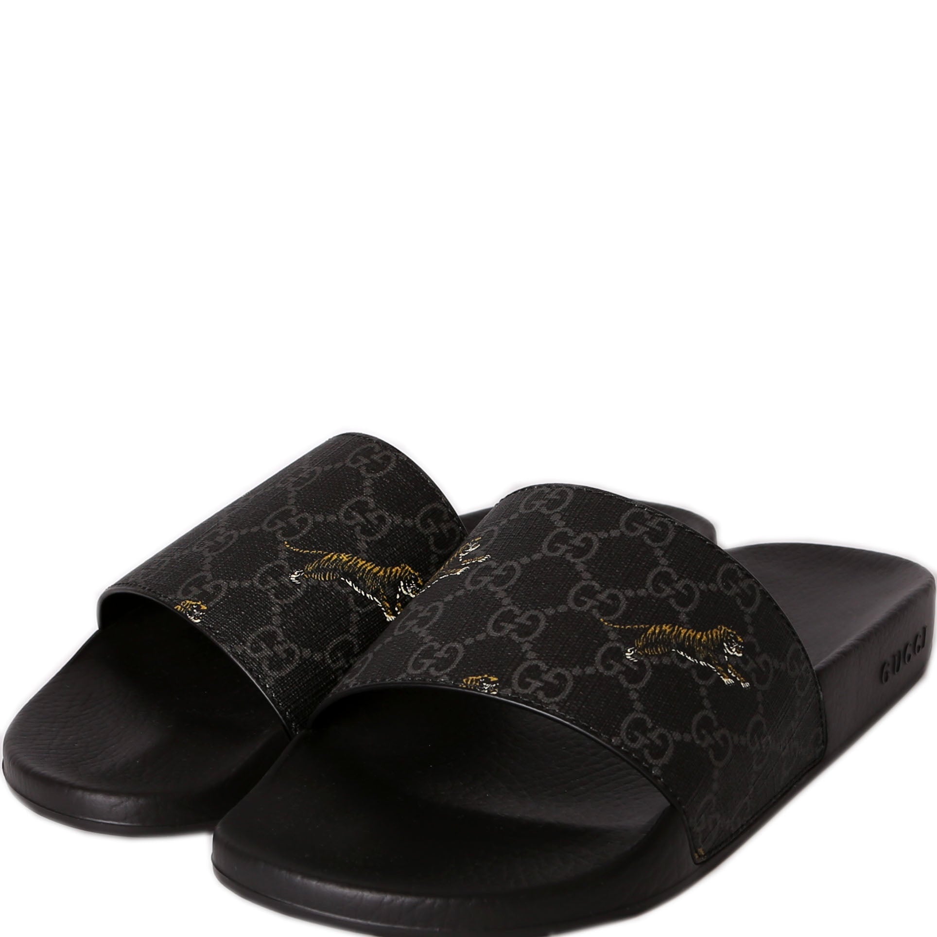 GG Super Tiger Rubber Slides Size 40