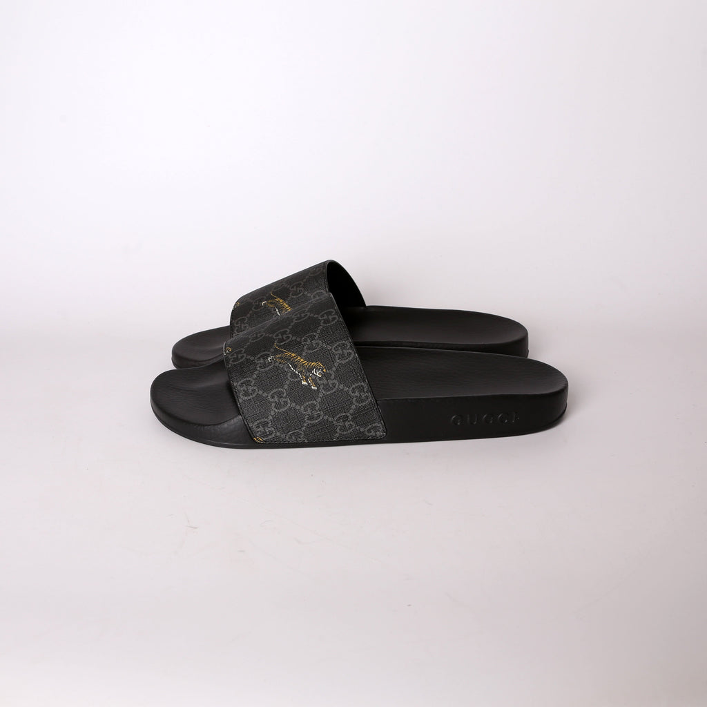 GG Super Tiger Rubber Slides Size 40