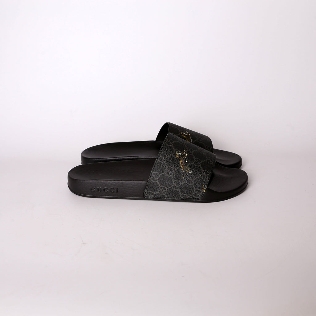 GG Super Tiger Rubber Slides Size 40