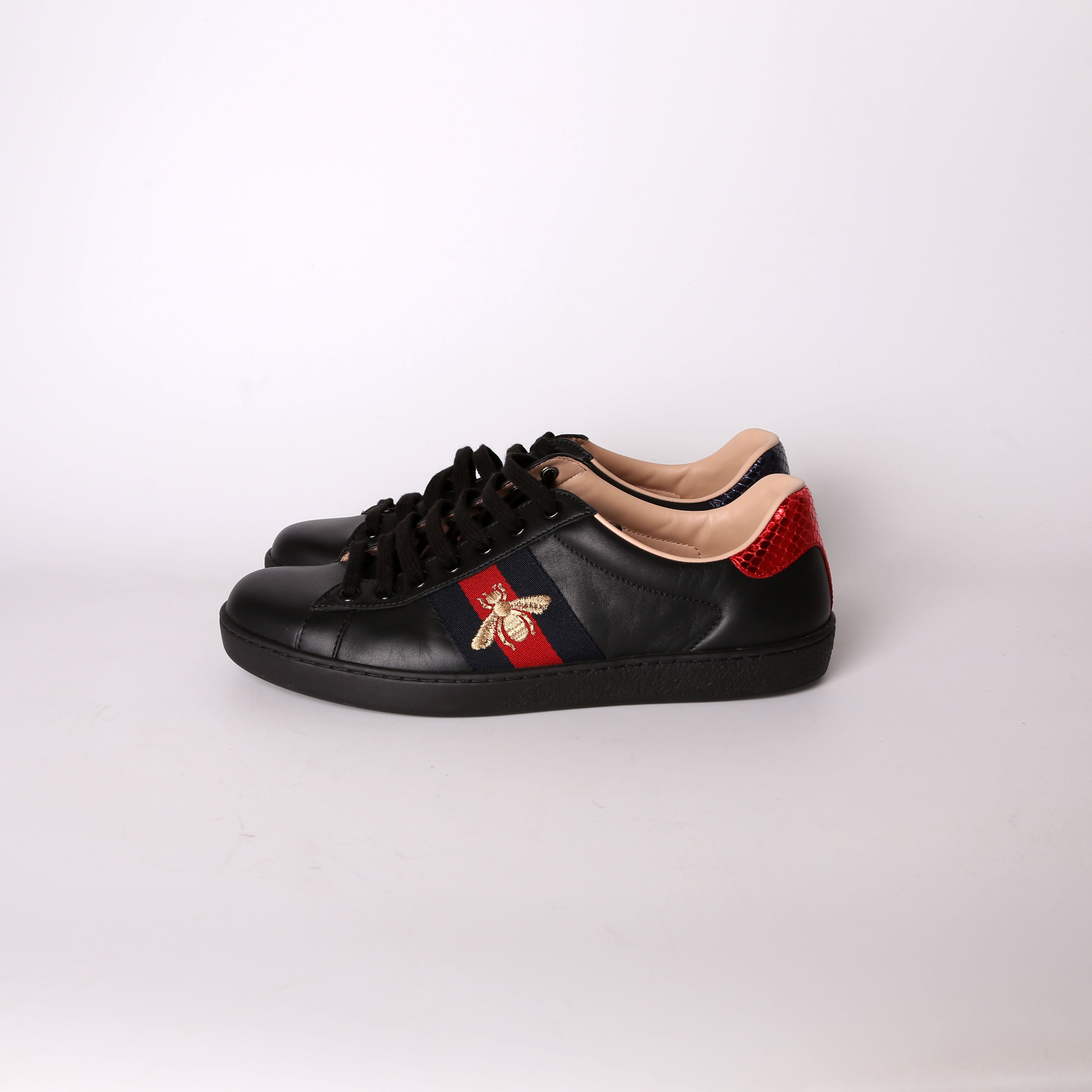 Gucci Ace Web Sneakers Size 40