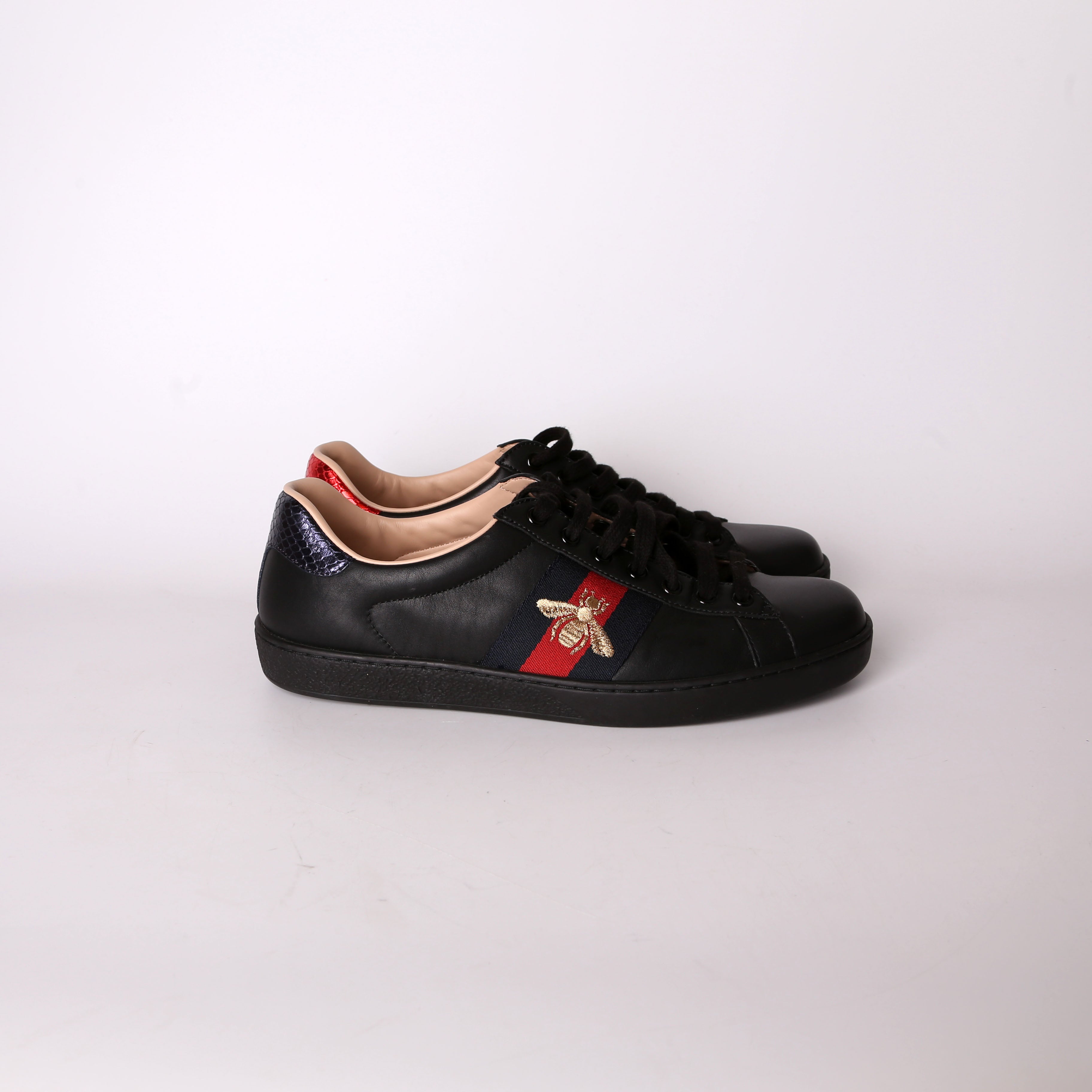 Gucci Ace Web Sneakers Size 40