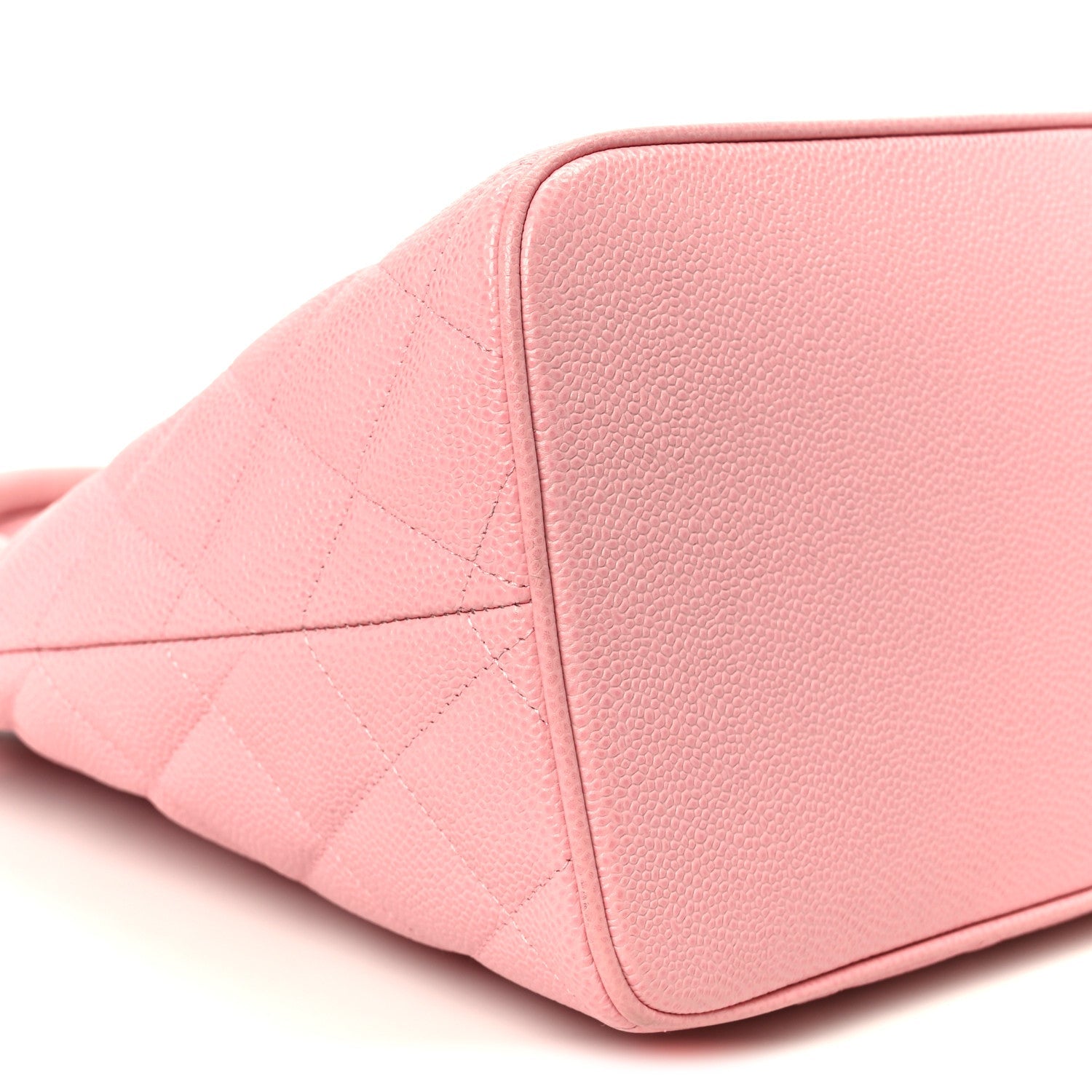 Chanel Caviar Medallion CC Tote Light Pink