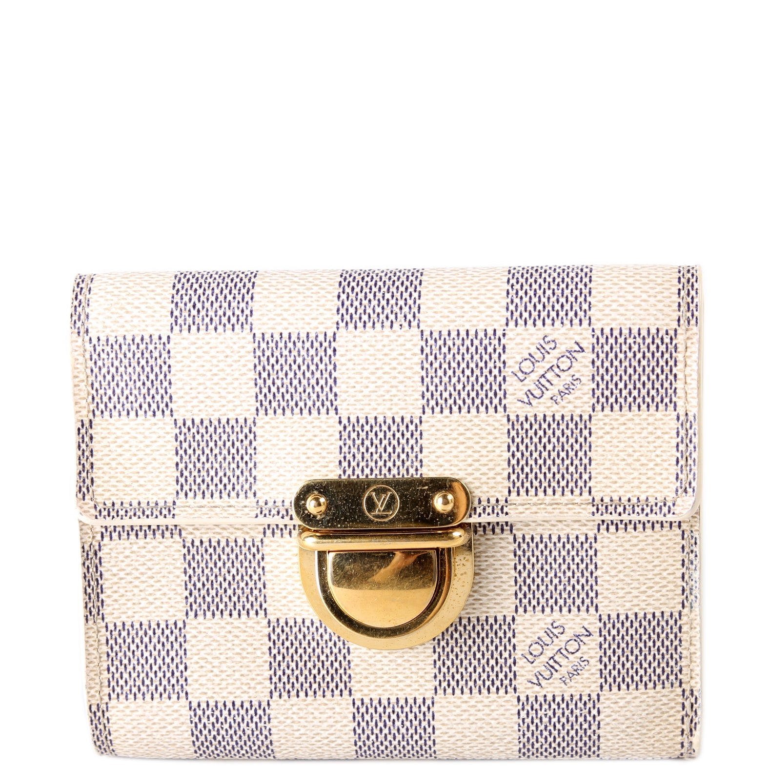 Koala Wallet Damier Azur