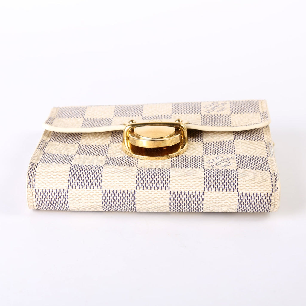 Koala Wallet Damier Azur