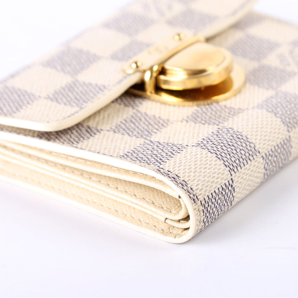 Koala Wallet Damier Azur