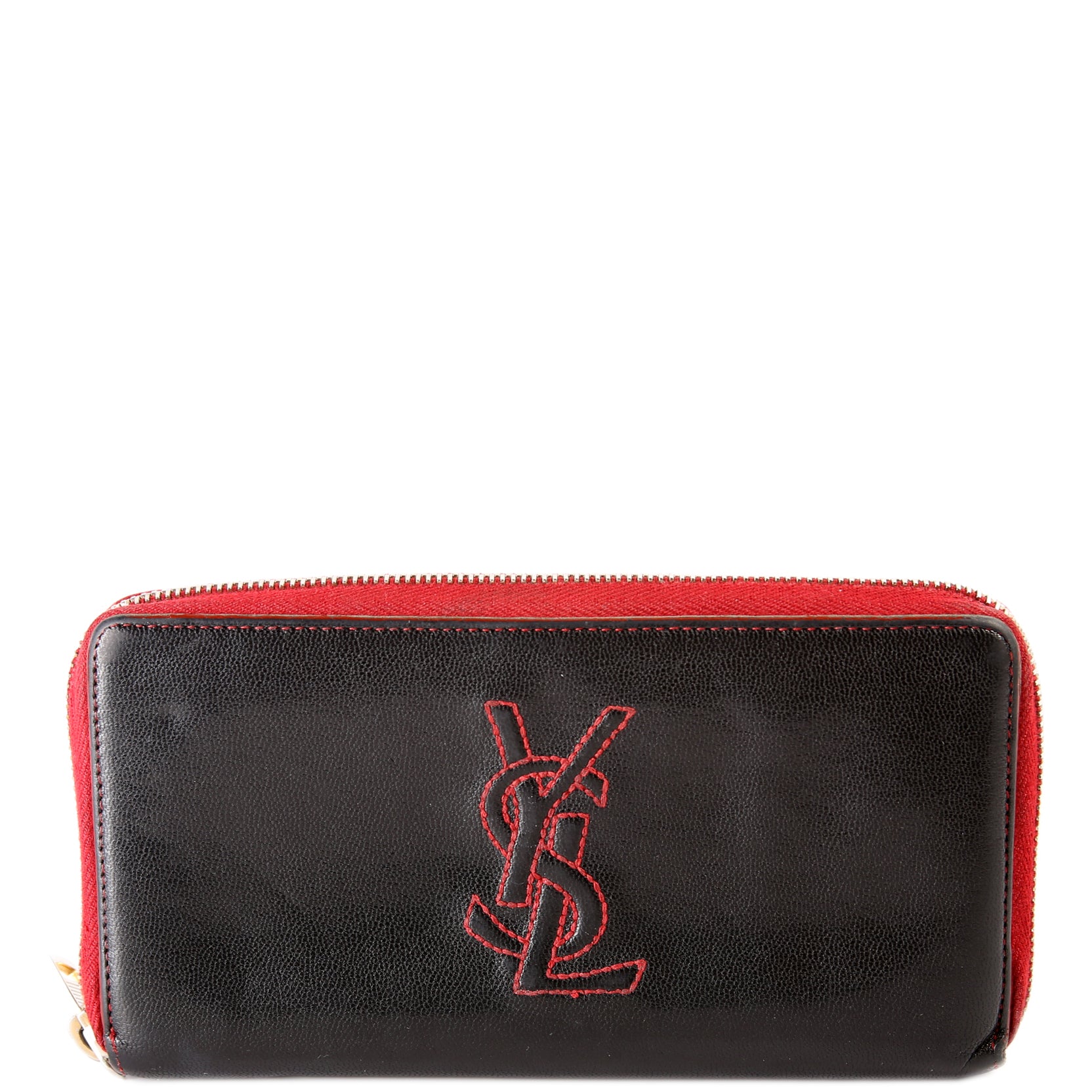 Belle De Jour Zip Around Wallet 177555 Black/Red