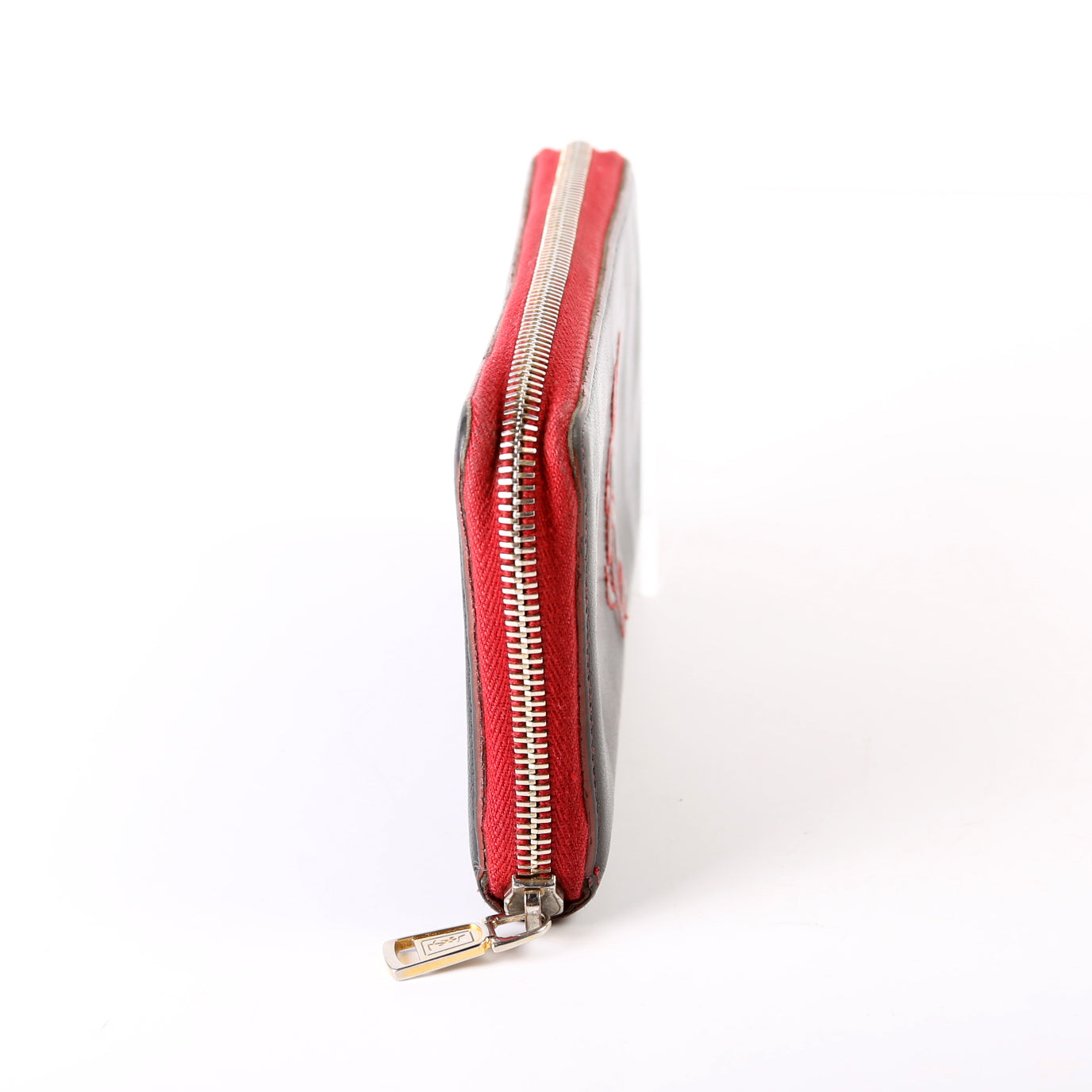 Belle De Jour Zip Around Wallet 177555 Black/Red