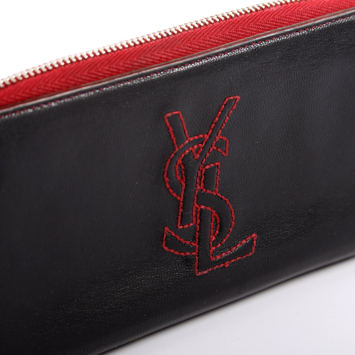 Belle De Jour Zip Around Wallet 177555 Black/Red
