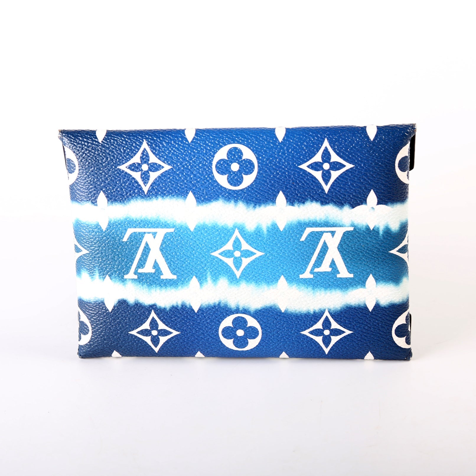 Kirigami Escale Medium Pouch Only Blue/White