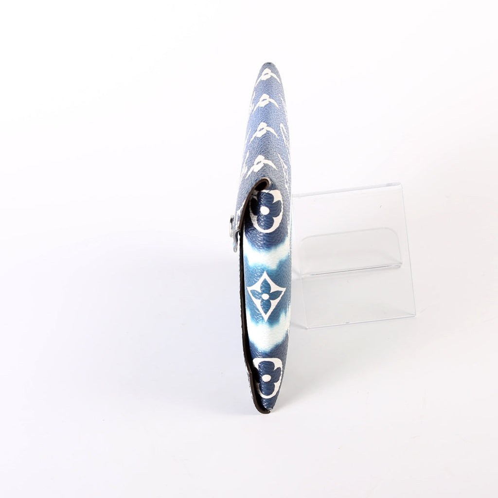 Kirigami Escale Medium Pouch Only Blue/White
