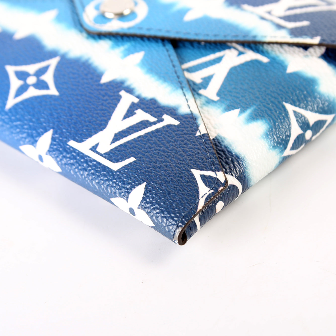 Kirigami Escale Medium Pouch Only Blue/White