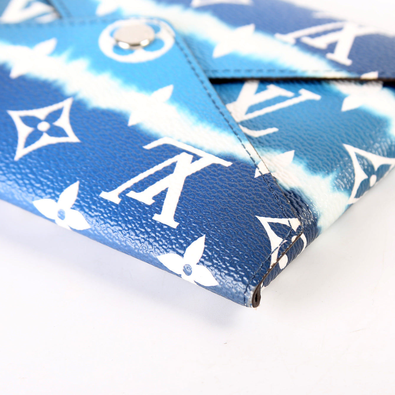 Kirigami Escale Medium Pouch Only Blue/White