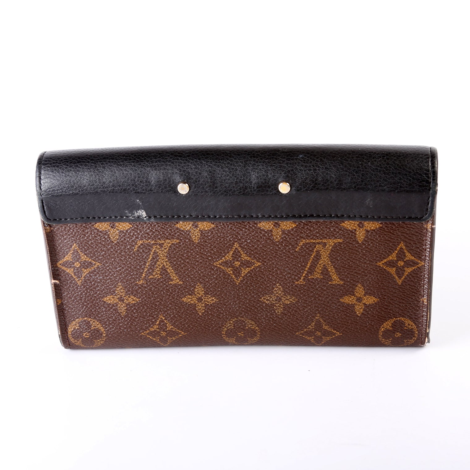 Pallas Wallet Monogram Long Black