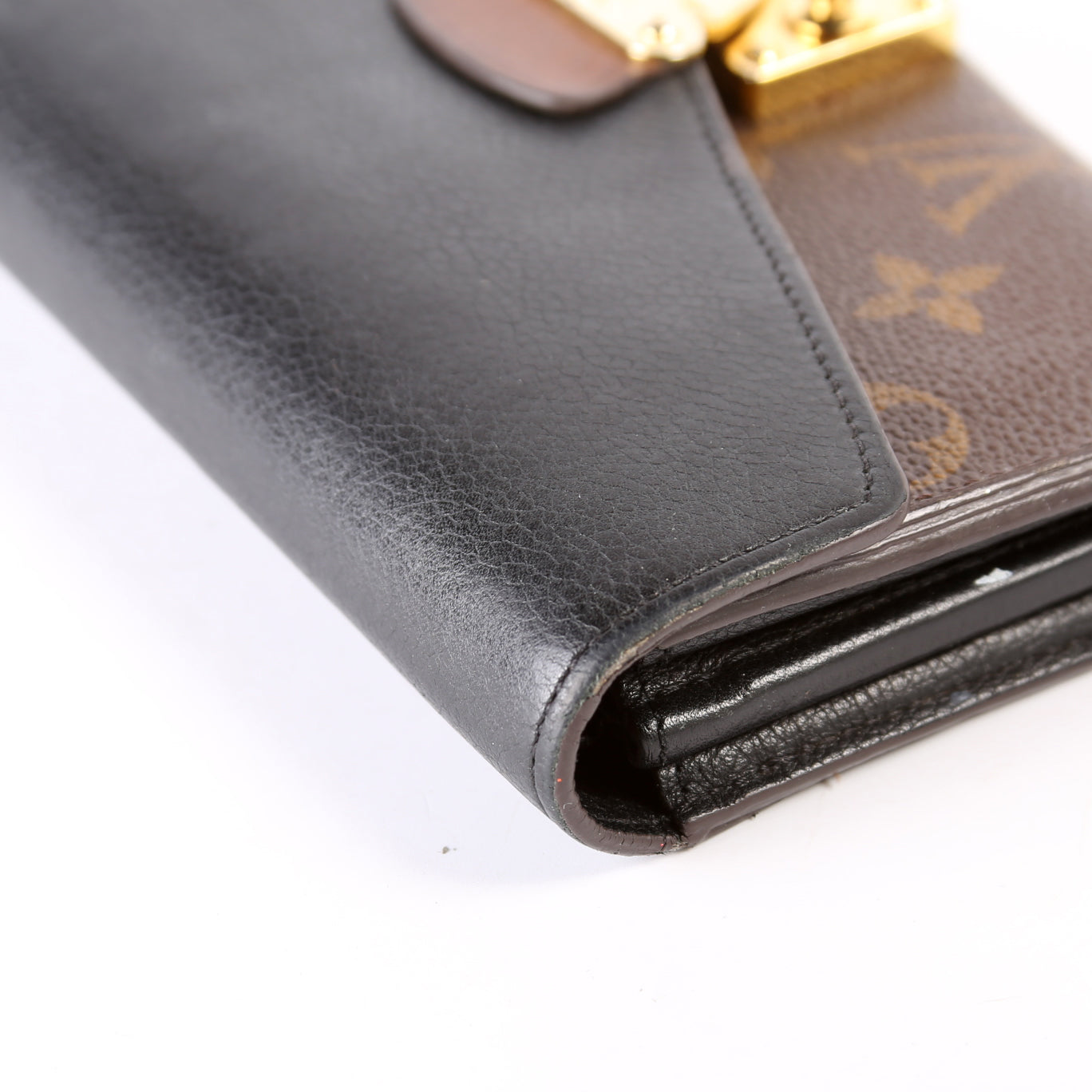 Pallas Wallet Monogram Long Black