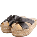 Prada Crossover Platform Espadrilles Size 35.5