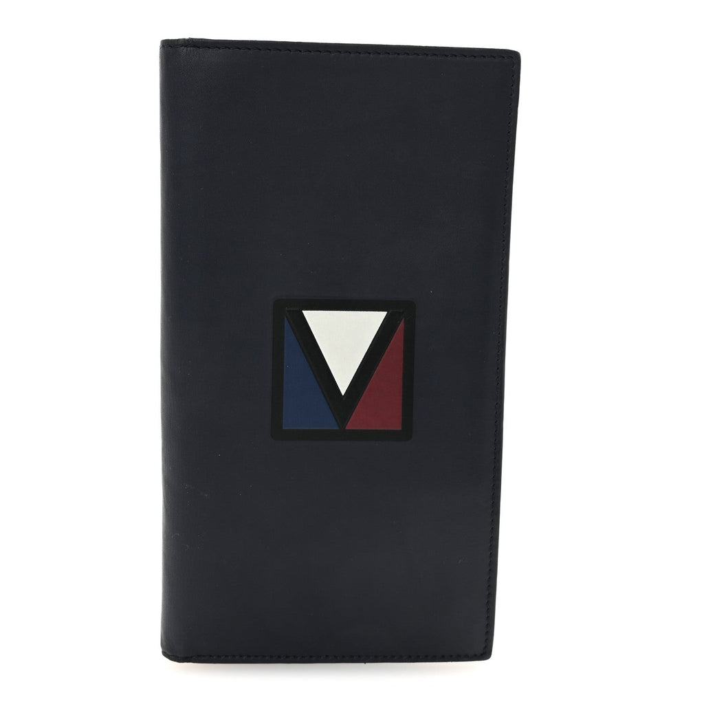 Louis Vuitton Smooth Calfskin America's Cup Organizer Wallet  Navy
