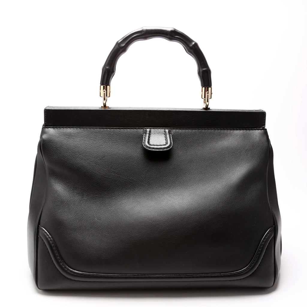 Bold Bamboo Top Handle Bag Medium