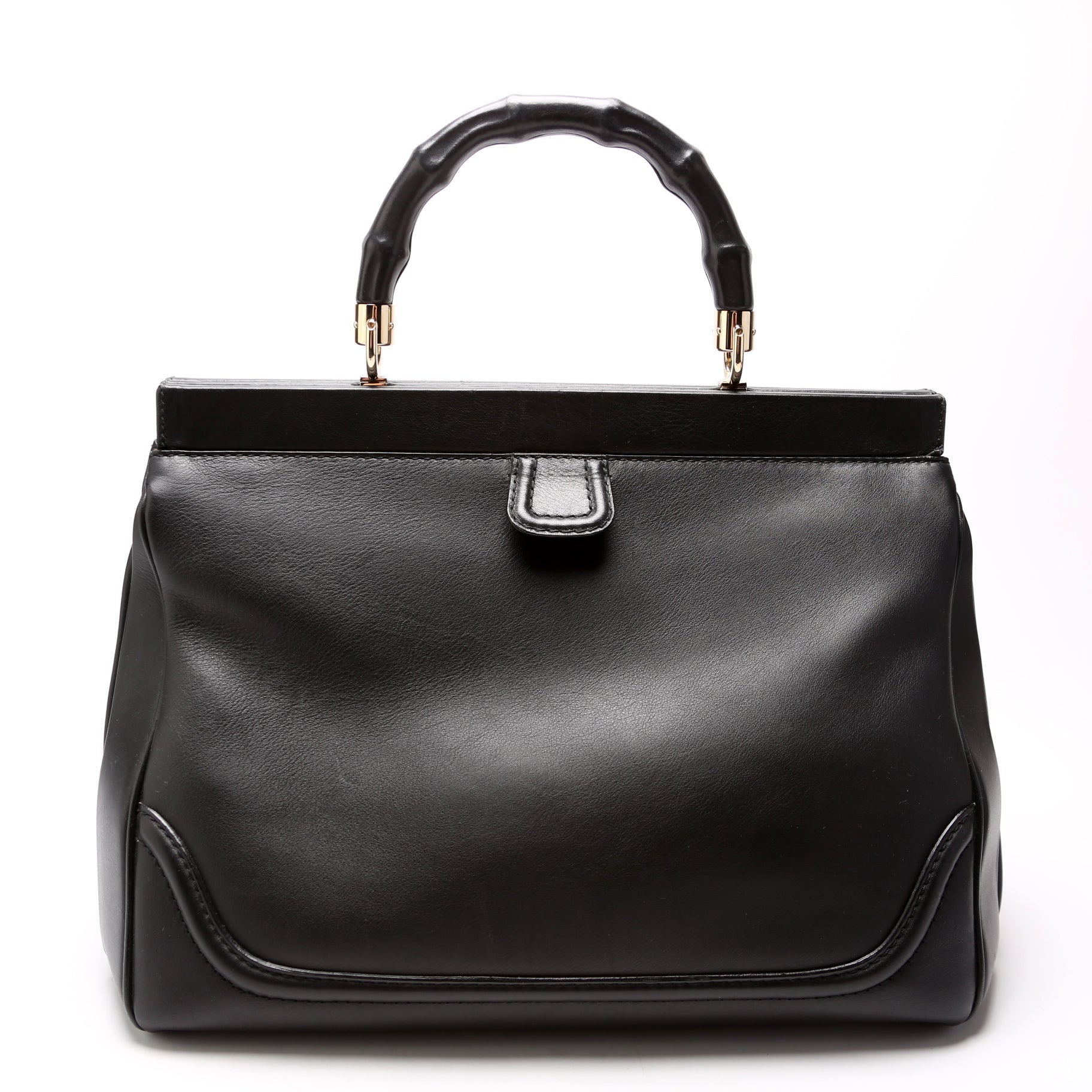 Bold Bamboo Top Handle Bag Medium