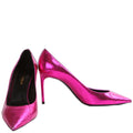 SAINT LAURENT Zoe 105 Snakeskin Pumps Size 37