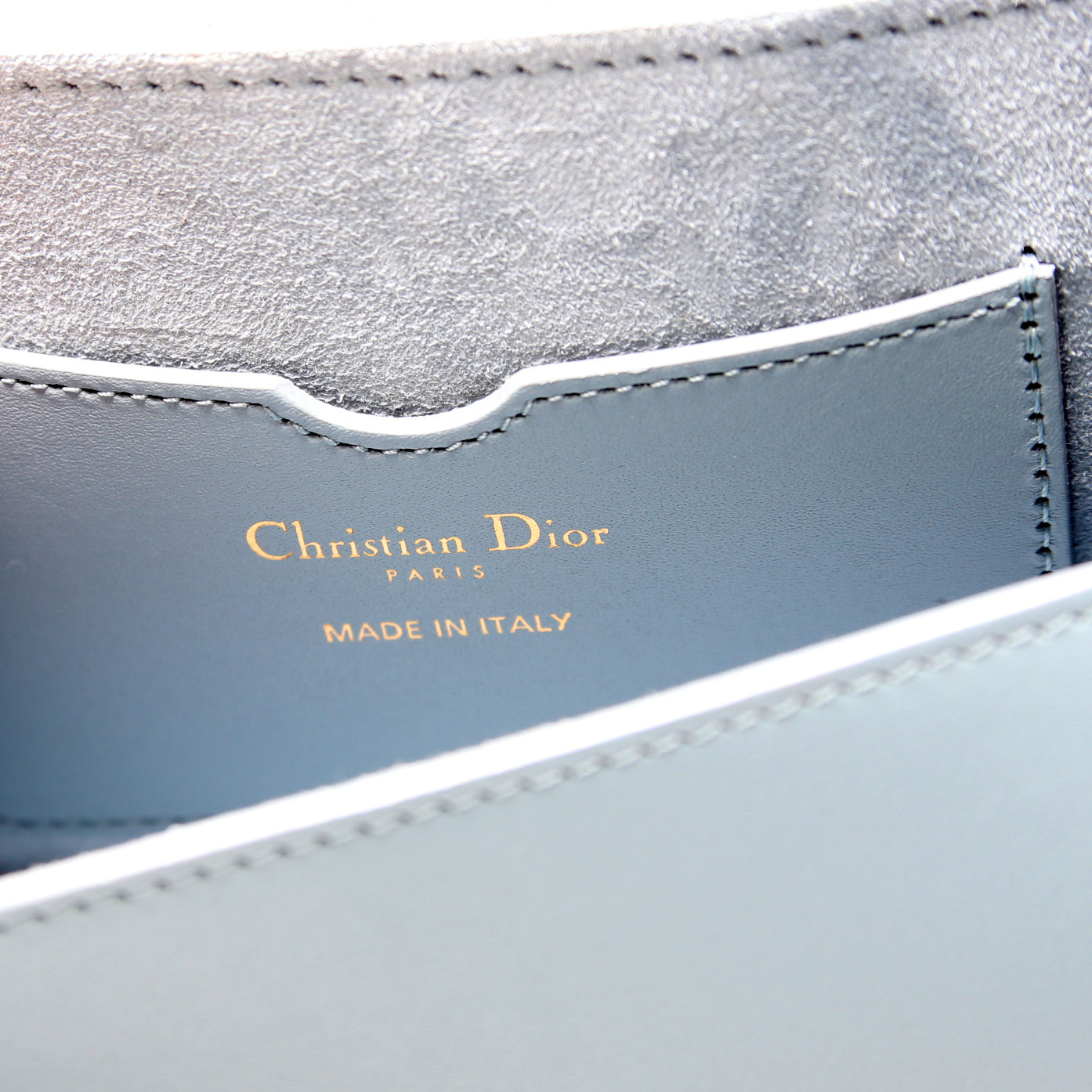 Bobby Bag East-West Box Calfskin Blue
