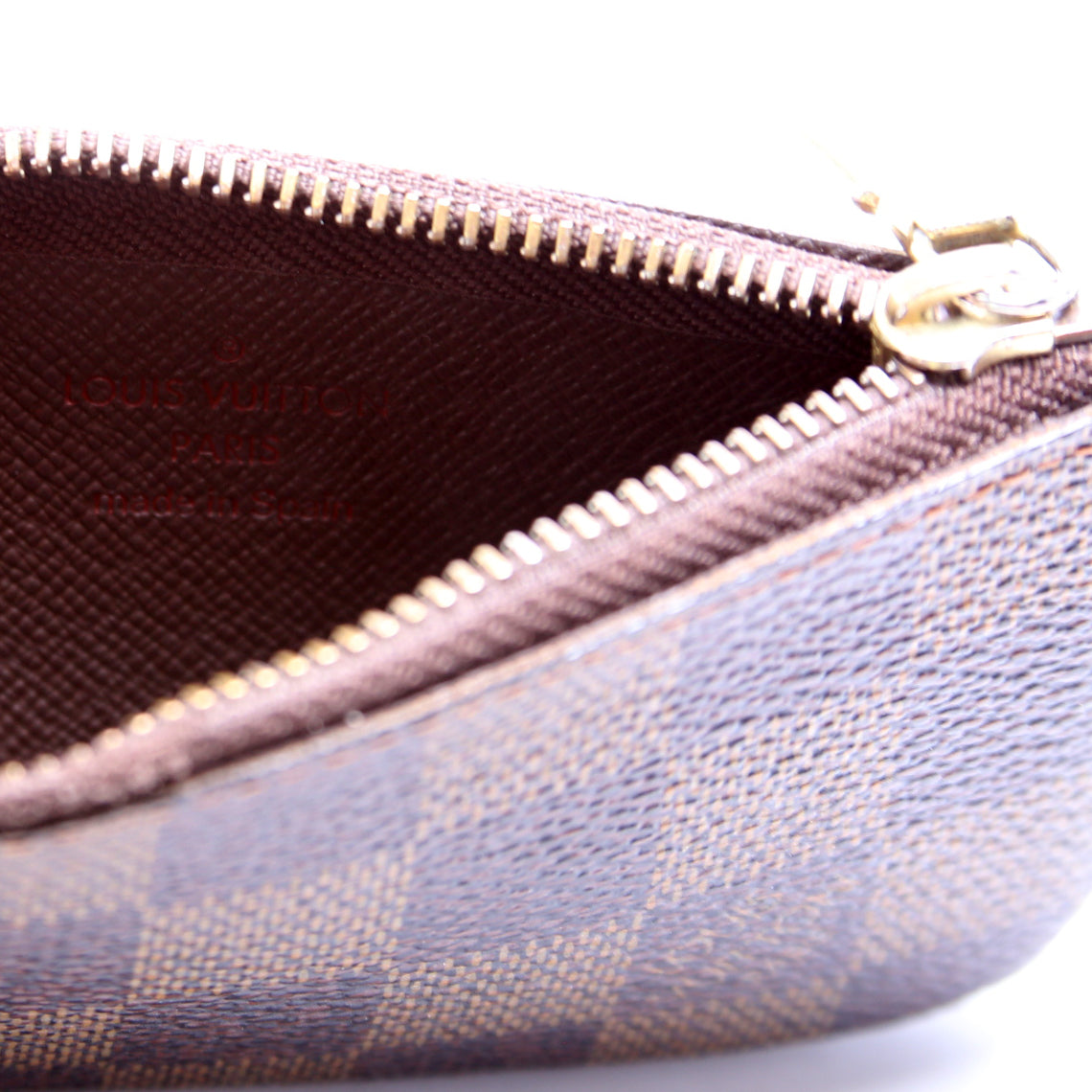 Pochette Cles Damier Ebene
