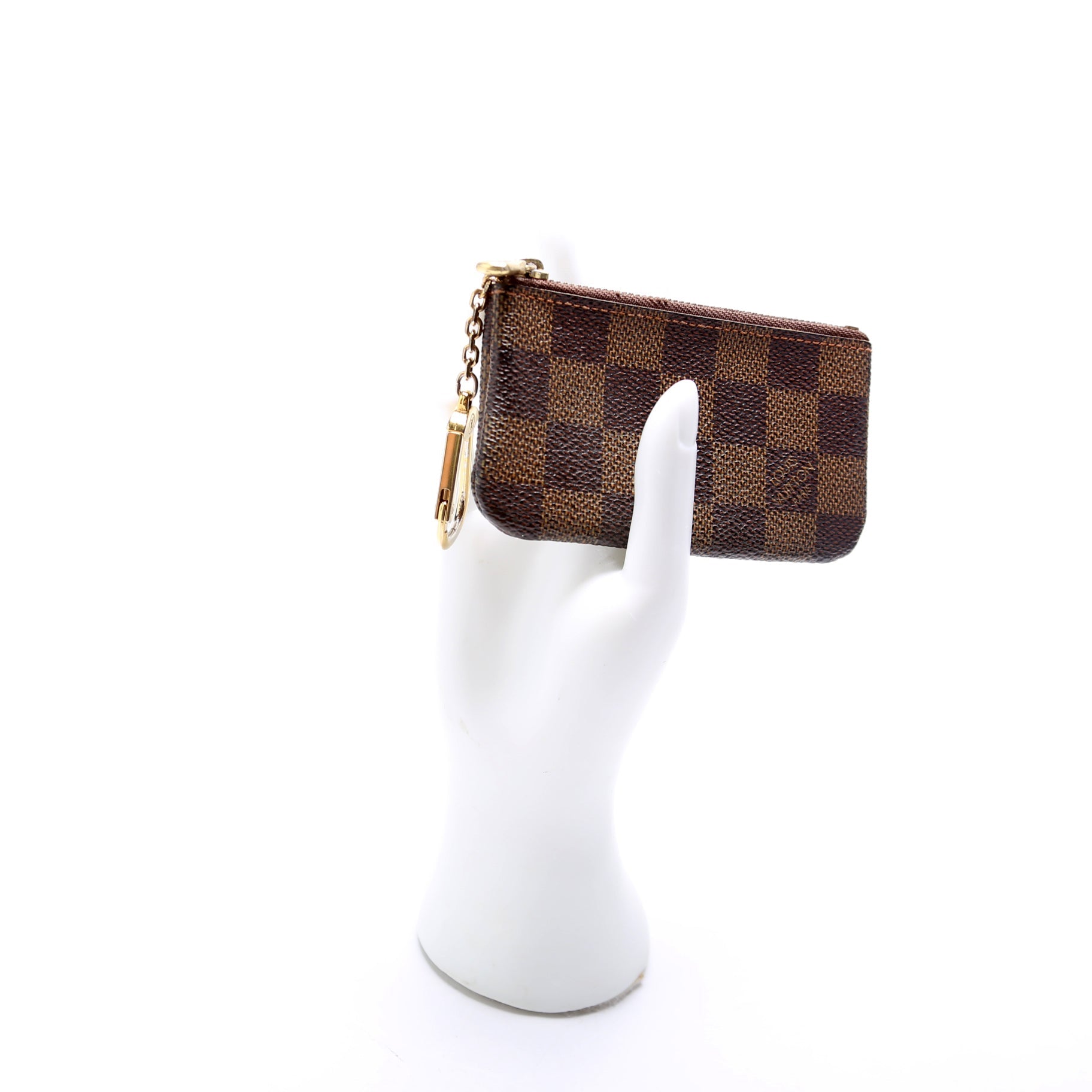 Pochette Cles Damier Ebene