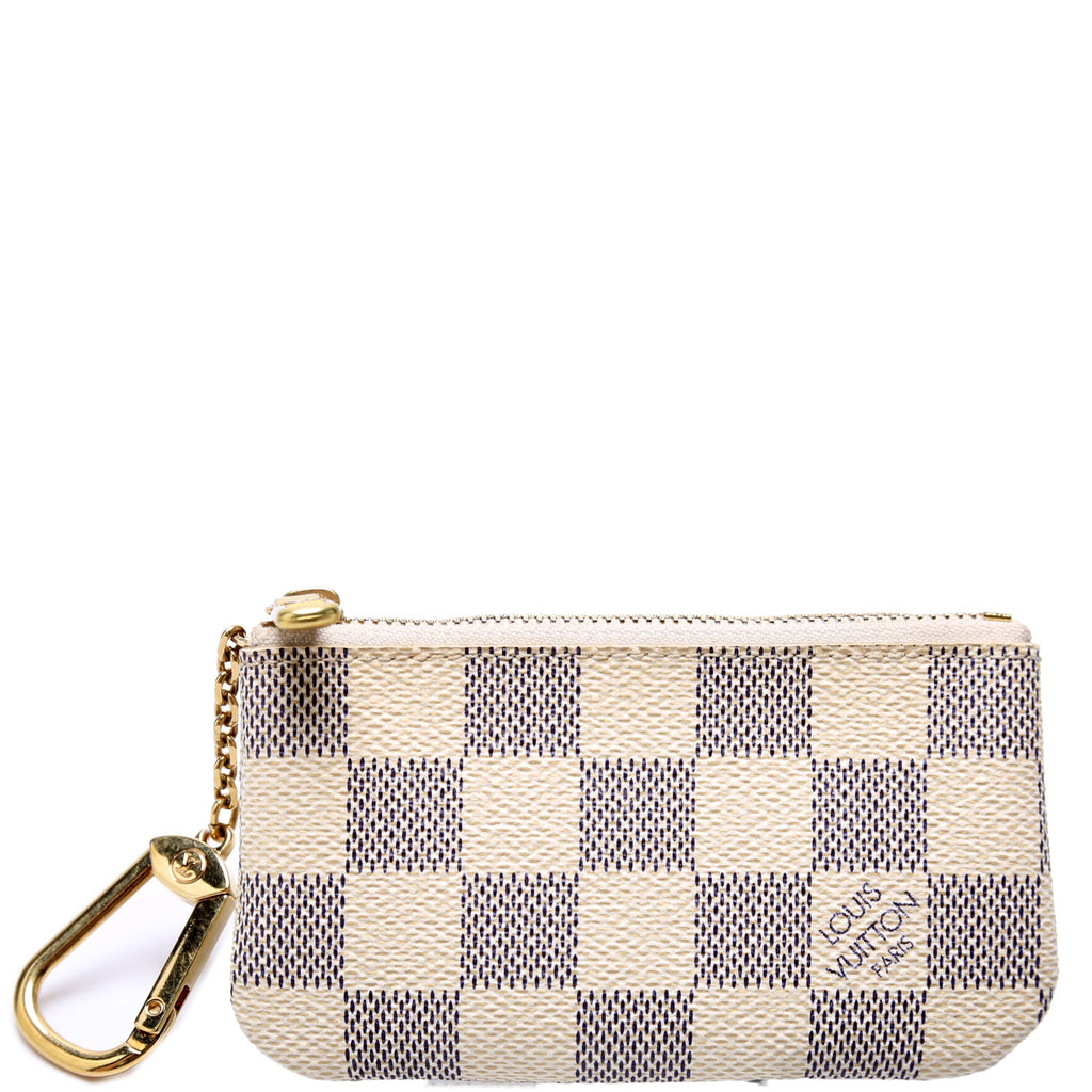 Pochette Cles Damier Azur