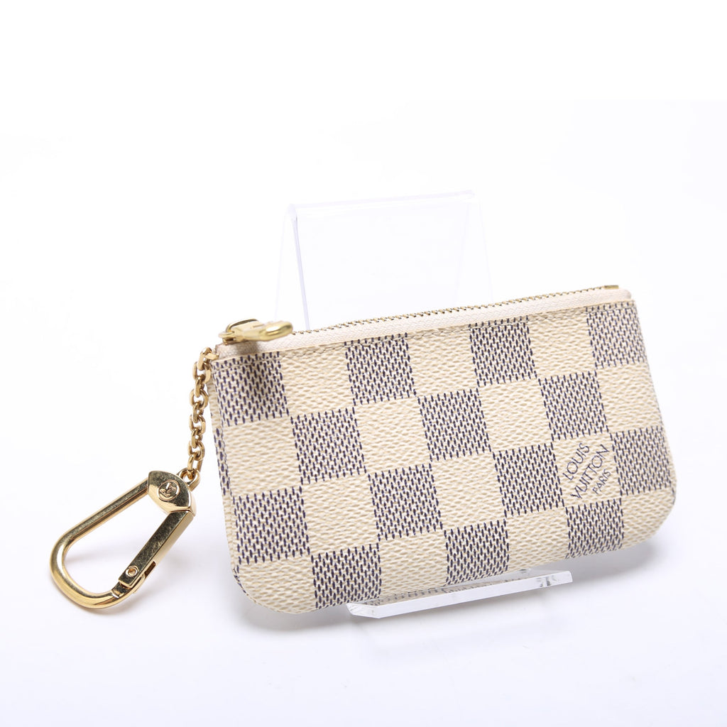 Pochette Cles Damier Azur