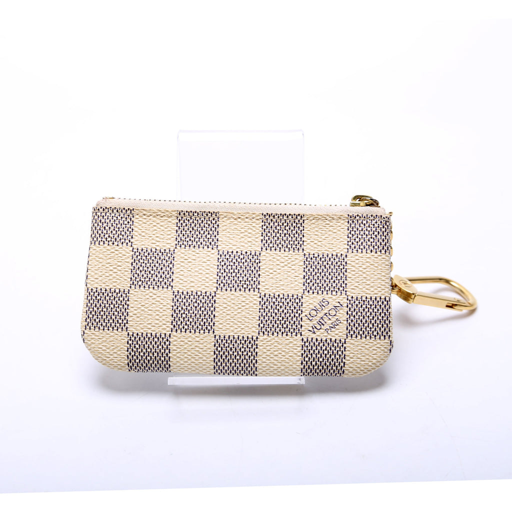 Pochette Cles Damier Azur