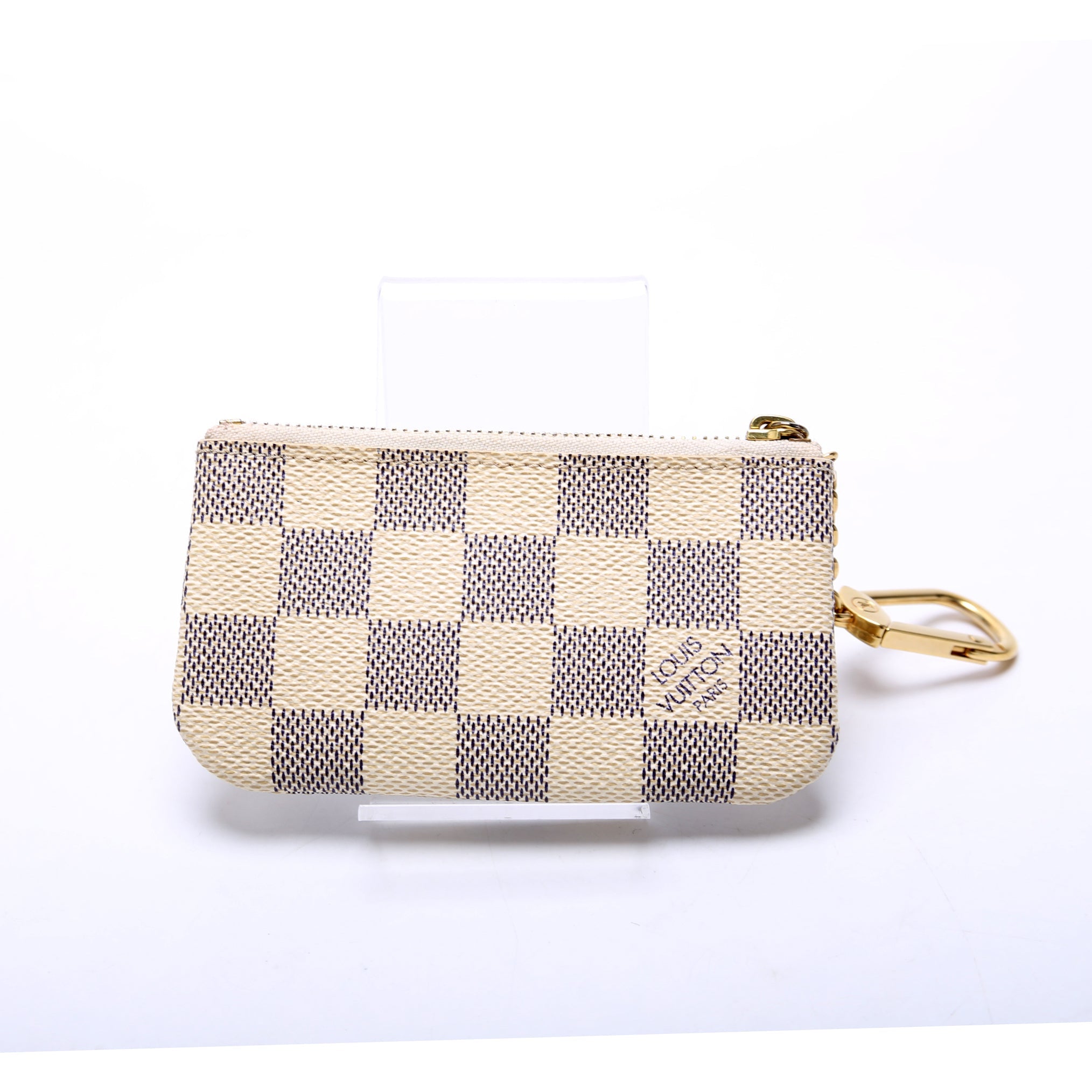 Pochette Cles Damier Azur
