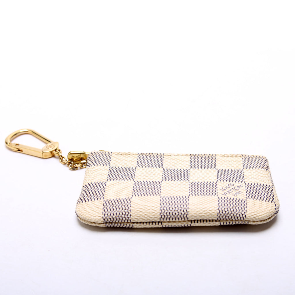 Pochette Cles Damier Azur
