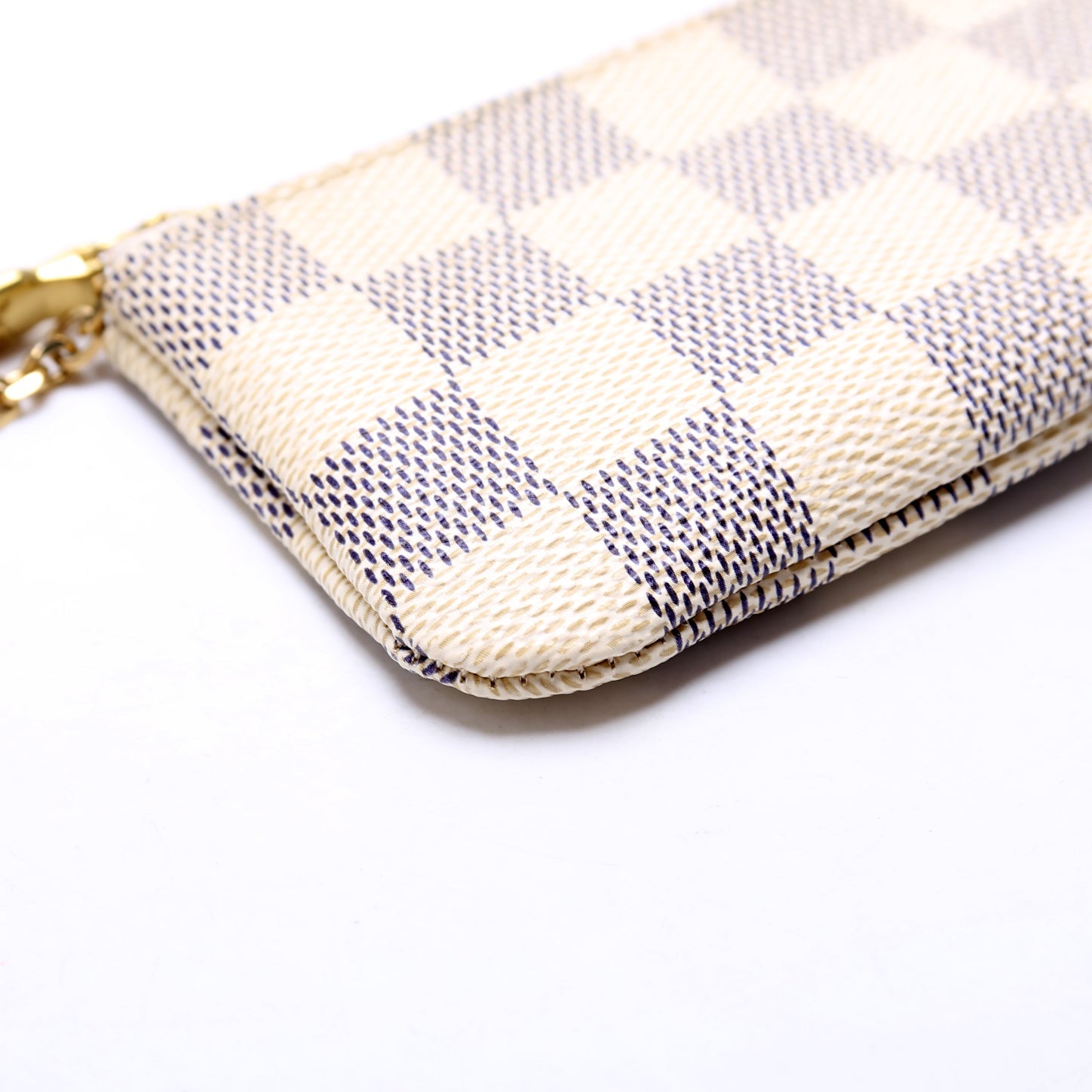 Pochette Cles Damier Azur