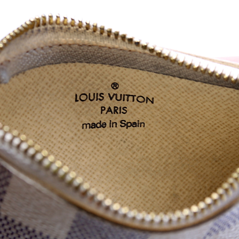 Pochette Cles Damier Azur