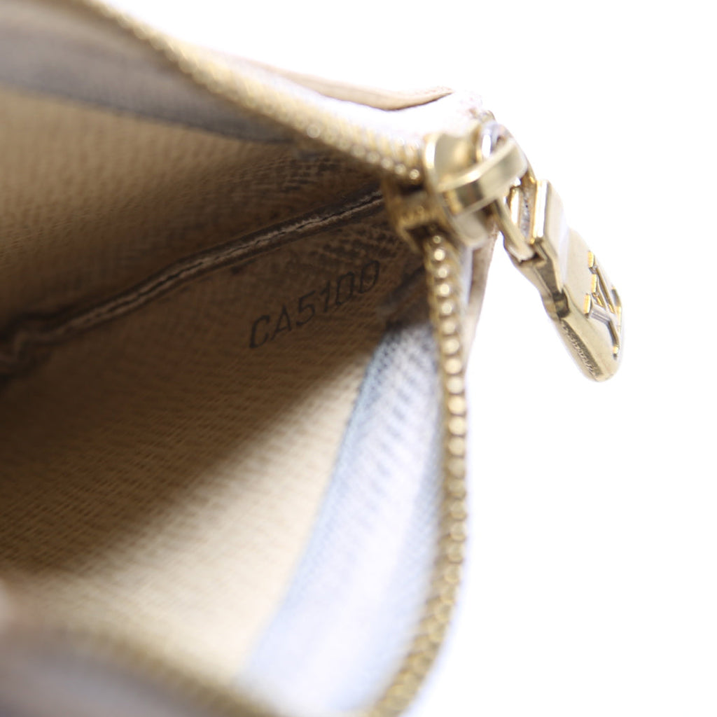 Pochette Cles Damier Azur