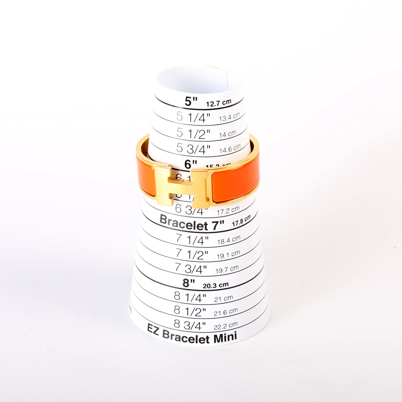 Clic Clac Wide PM Bracelet Gold/Orange