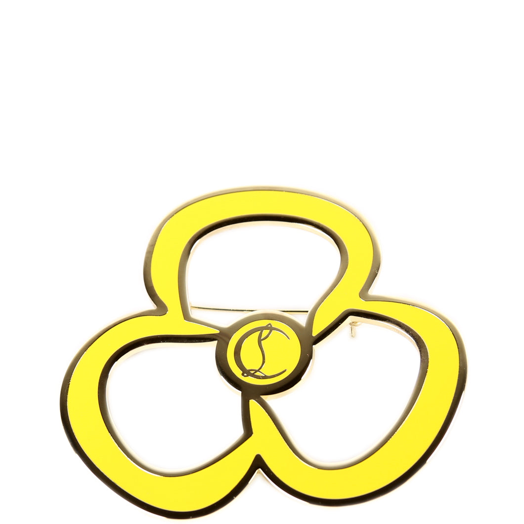 Pin And Brooch Yellow