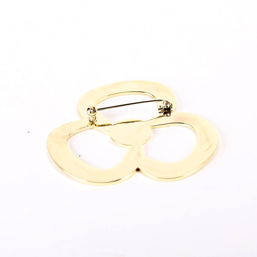 Pin And Brooch Yellow