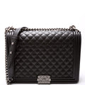 Boy Flap Large Caviar 25-28M Black