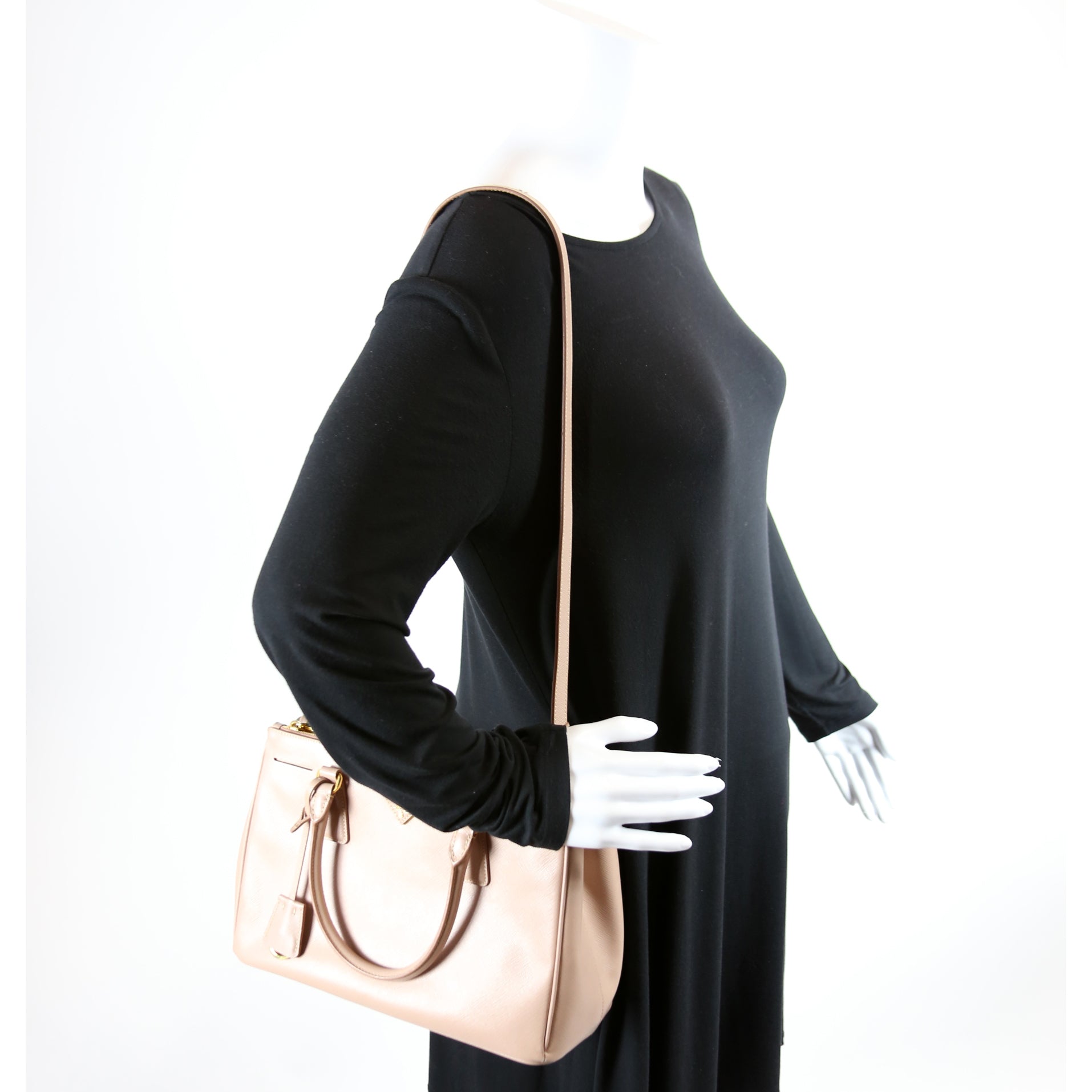 Saffiano Galleria Small Pink