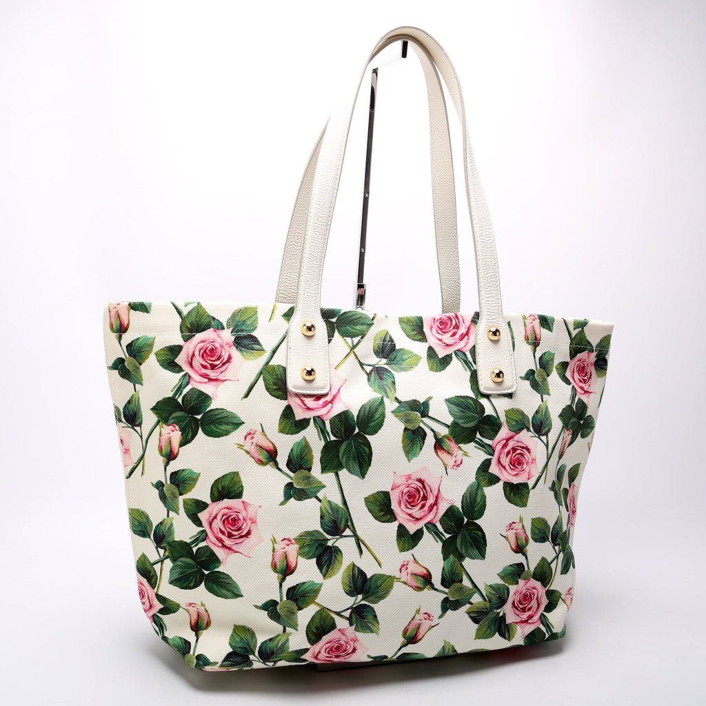 Beatrice Floral Canvas Tote