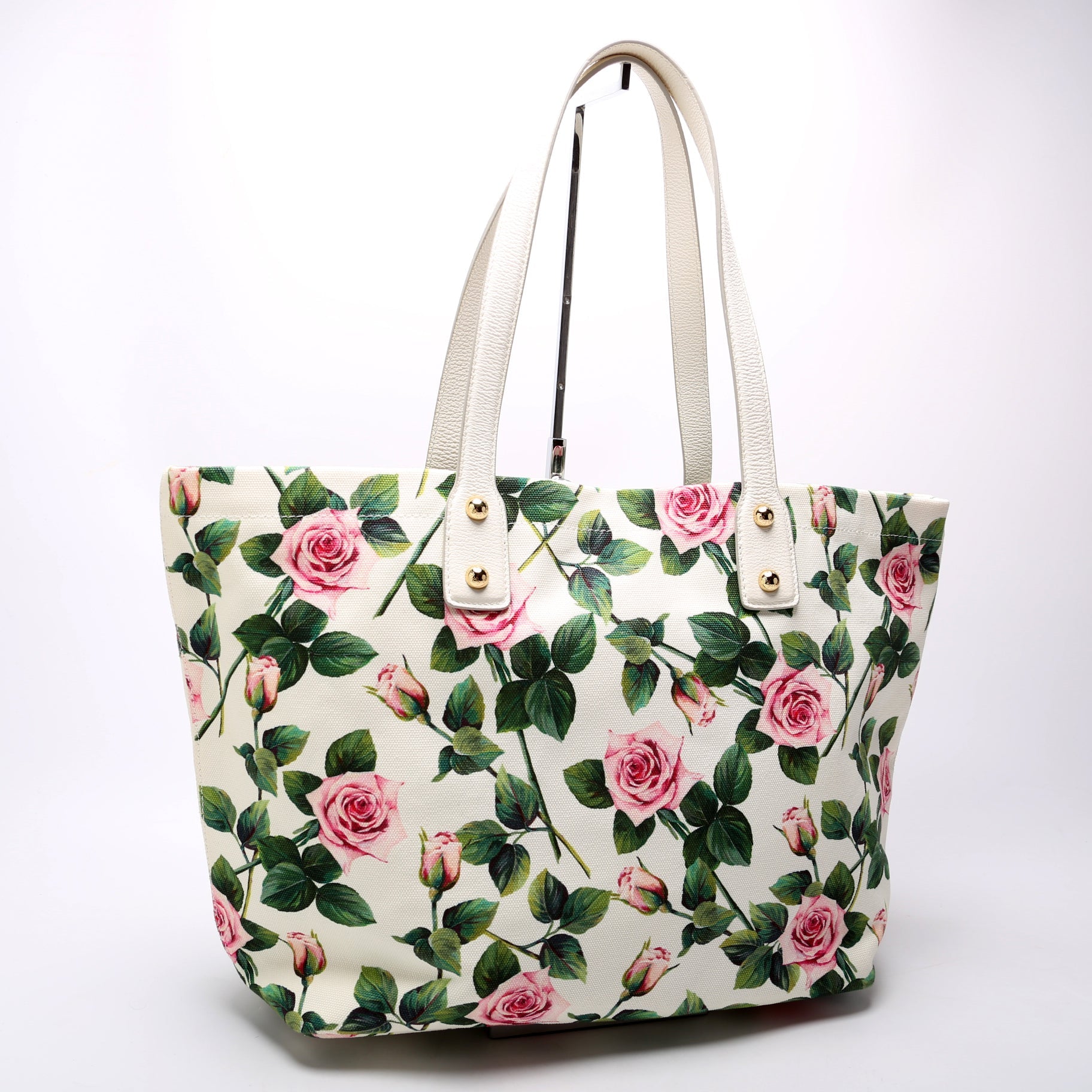 Beatrice Floral Canvas Tote