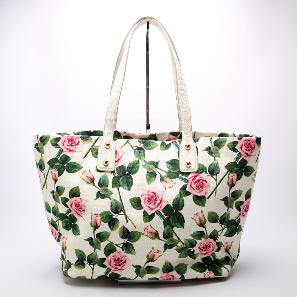 Beatrice Floral Canvas Tote