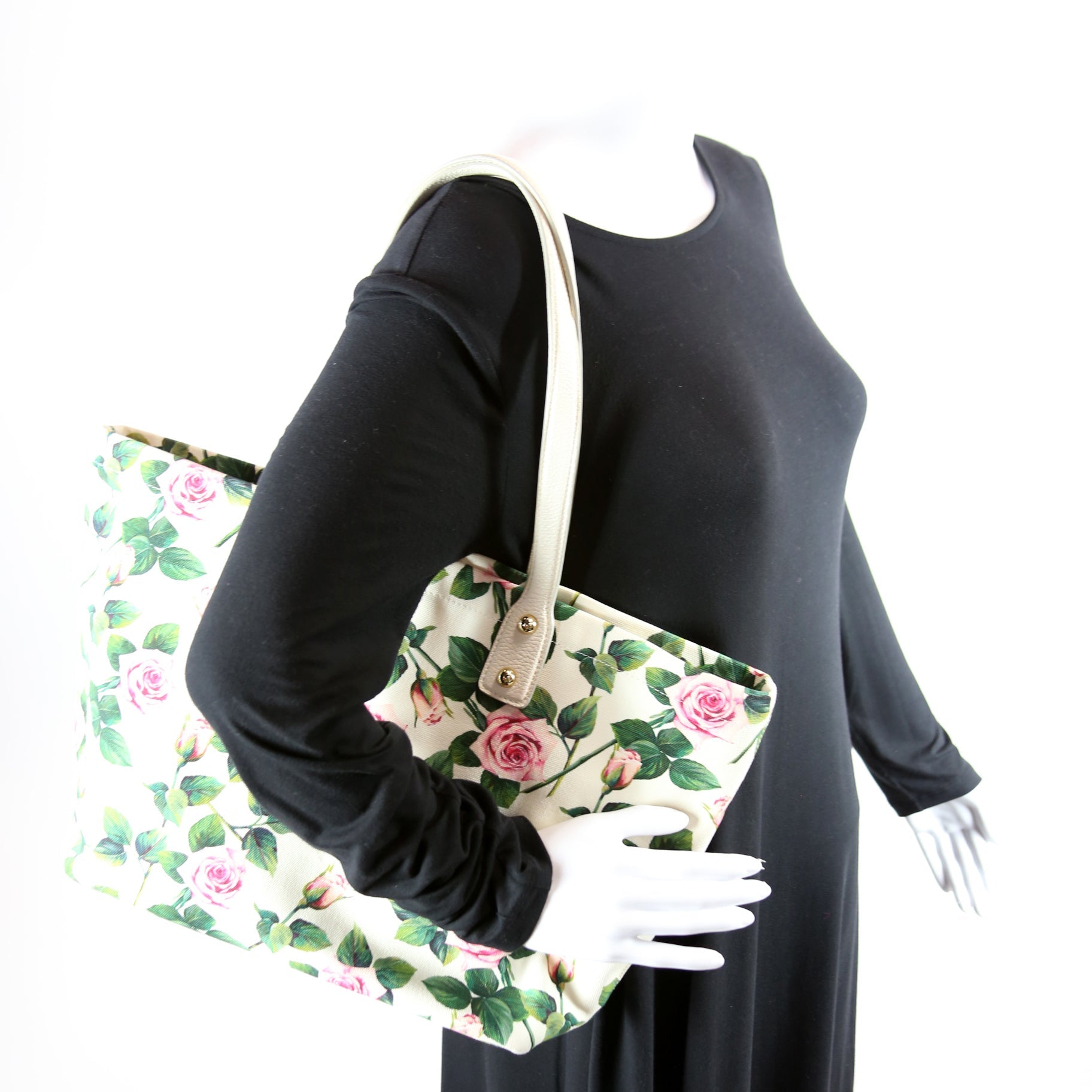 Beatrice Floral Canvas Tote