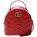 Gucci 476671 Marmont Backpack Red