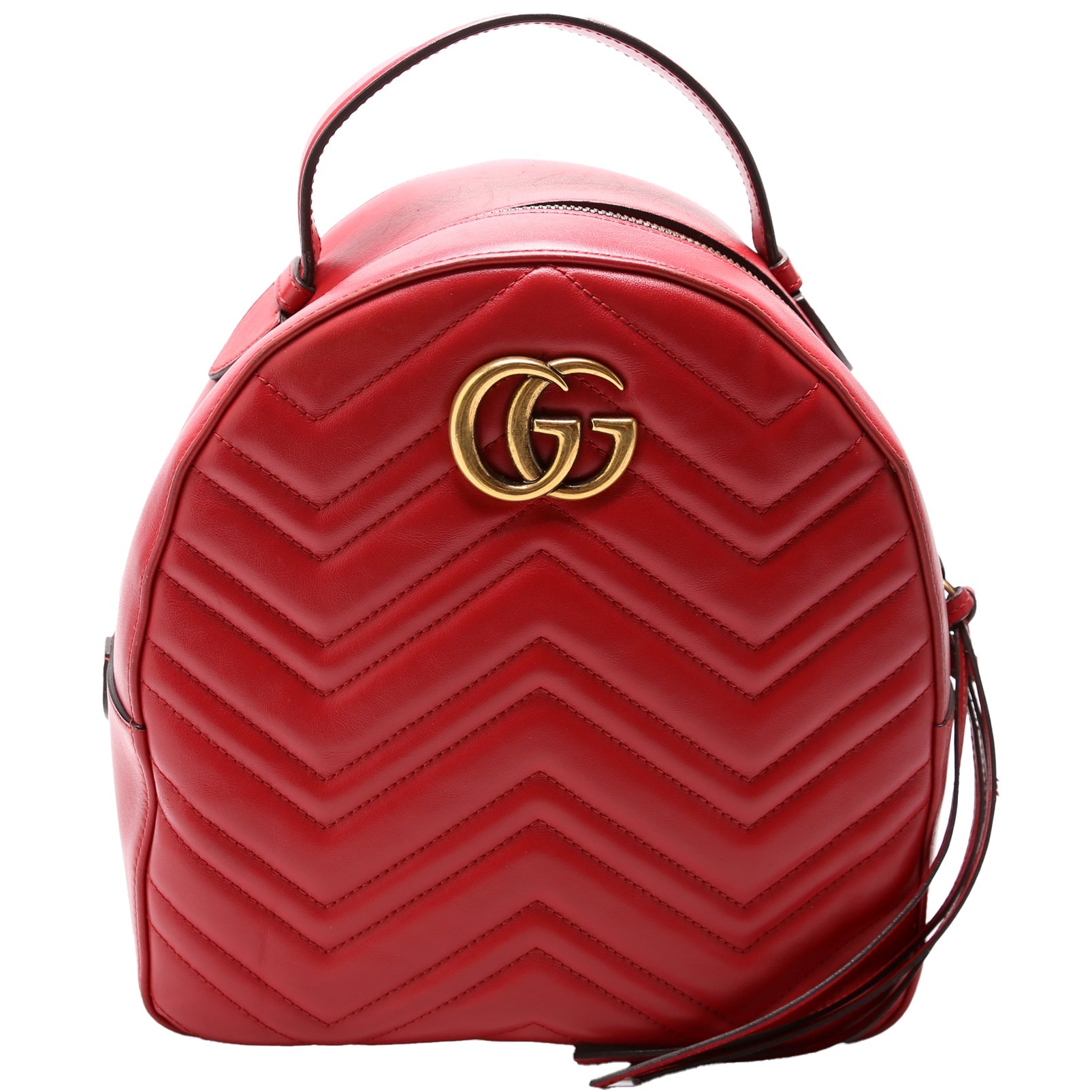 Gucci 476671 Marmont Backpack Red