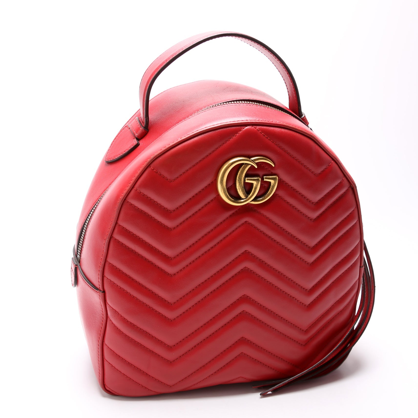 Gucci 476671 Marmont Backpack Red